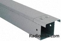 316 s/steel trunking,75x75mm 3m L