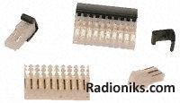 2 way IDT socket housing,24 awg 0.1in