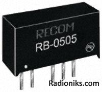 DC-DC converter,RB-1205D 1W +/-5Vdc o/p