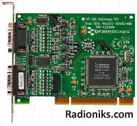 Universal PCI card,UC-310 2xRS422/485