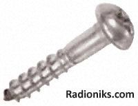 A2 S/Steel Round Head Cross,No.6x3/4in (1 Box of 100)