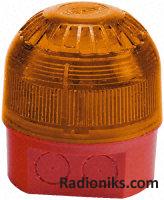 Amber deep base xenon beacon,110/230V