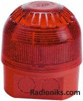 Red deep base xenon beacon,110/230V