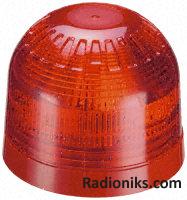 Red shallow wire to base beacon,17-60Vdc