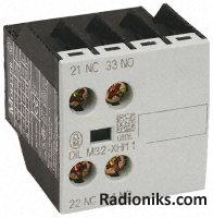 DILM 2P auxiliary contact module,2 break