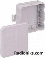 IP20 junction box 37x85x85mm (1 Box of 5)