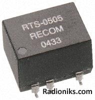 RTD-0505 SMD isolated DC-DC,+/-5V 2W