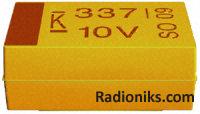 B45197 SMT tantalum capacitor, 50V 4.7uF