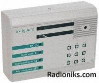 Exitguard door monitor alarm system,batt