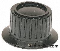 Skirt style control knob,3/4in cap