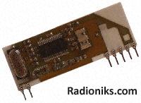 FM Receiver,9.6kb/s 433MHz 250m 3-12V