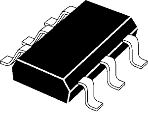 AND Gate 1-Element 3-IN CMOS 6-Pin SC-70