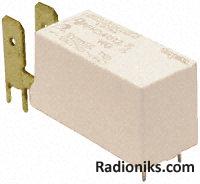 16A pcb mount faston power relay, 12Vdc