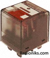 Mini DPCO 10A plug-in power relay, 24Vdc