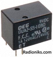 OUAZ 1A SPCO signal relay, 12Vdc