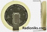 BR2032/1HF lithium coin cell,3V 190mAh