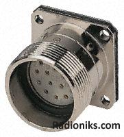 16way chassis mount socket,7.5A