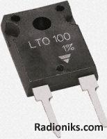 LTO100 PowerResistor T/F R015 100W TO247