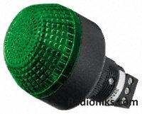 30mm panel mount green led beacon,24V