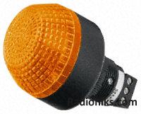 30mm panel mount amber led beacon,24V