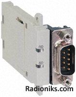 Communication adapter,FX3U RS232 i/face