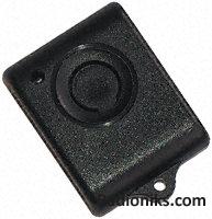 Key fob case, large black button