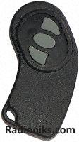 Modern angled key fob case 3 button