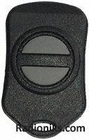 Ergonomic key fob case 2 button