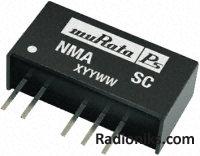 NMA0512SC unregulated DC-DC,+/-12V 1W