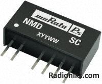 NMD050505SC unregulated DC-DC,5V/5V 1W