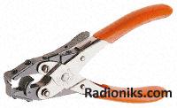 Hand-operated cable tie plier,5mm width