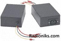 Battery-mains converter,11-32Vdc/300Vdc