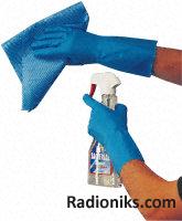 Pura blu HypoAllergenic pvc gloves8 3prs (1 Bag of 3 Pair(s))