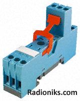 Socket 2pole for C12 relay S12bb