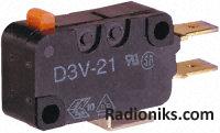 V3 microswitch SPDT 16A, lever