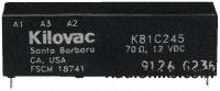 PCB relay SPST NO 10kV 5A carry,26.5Vdc