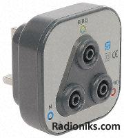 UK BS1363 mains socket access plug