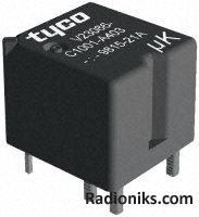 Micro auto power relay PCB 1c/o 12Vdc