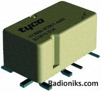 Micro auto power relay SMT 2c/o 12Vdc