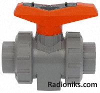 Type 546 ABS ball valve 3/8in