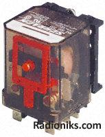 Power relay DPCO 25A 24Vdc DIN mnt