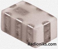 Chip LC Balanced Filter 2450MHz 50+j50