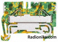 Terminal, DIN rail, 4mm2 (1 Pack of 25)