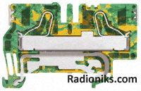 Terminal, DIN rail, 10mm2 (1 Pack of 25)