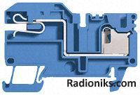 Terminal, DIN rail, 4mm2 (1 Pack of 25)