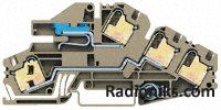 Terminal, DIN rail, 4mm2 (1 Pack of 25)