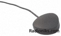 Tear Drop GPS Antenna, 2500mm cable MMCX
