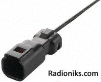 2w IP67 Cable Plug assemby, 1m