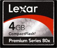 Lexar 80x CompactFlashCard 4GB