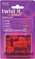 Posi-Twist 0.5-5.0mm2,red